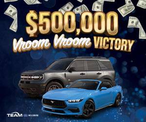 $500,000 Vroom Vroom Victory