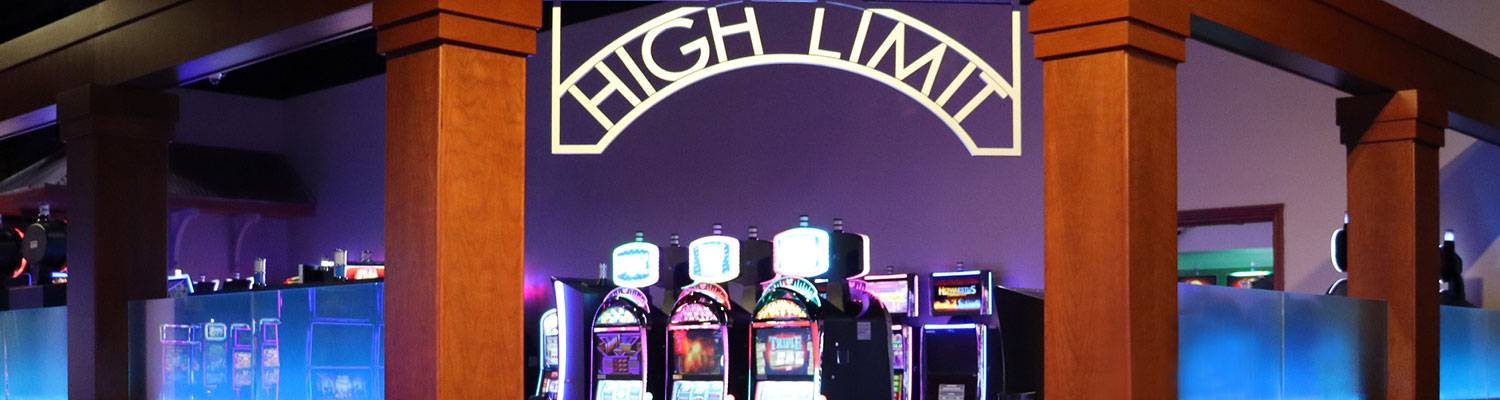 High Limit Gaming Room at Wheeling Island