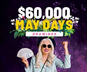$60,000 May Days Drawings