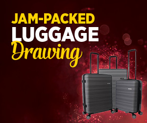 Jam-Packed Luggage Drawing
