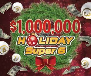 $1,000 Holiday Super 6