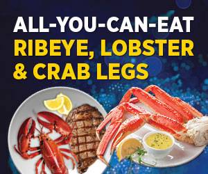 All-You-Can-Eat Ribeye, Lobster, & Crab Legs