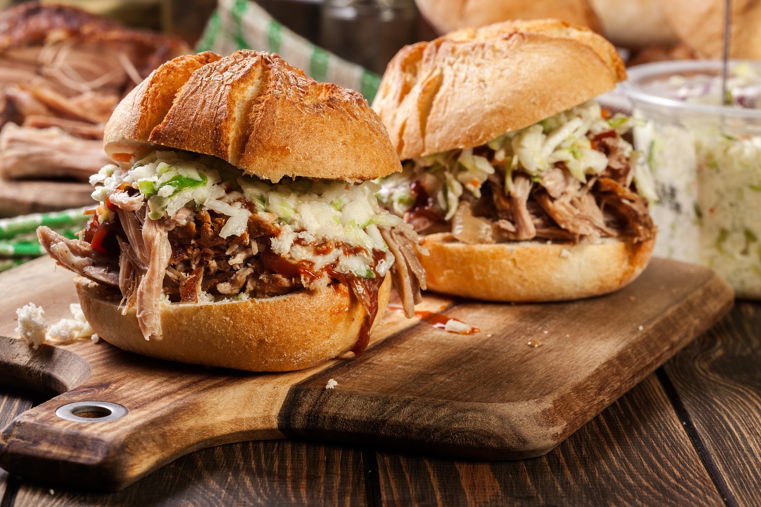 The Buffet - Pulled pork sandwiches