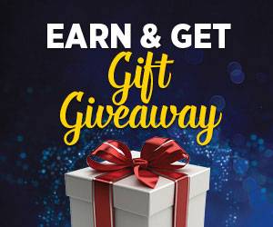Earn & Get Gift Giveaway