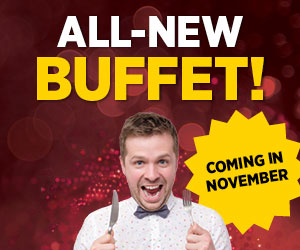 All-New Buffet! Coming in November