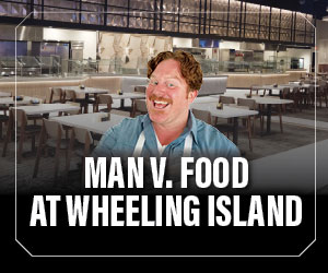 Man V. Food at Wheeling Island