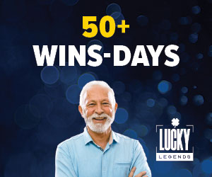 Lucky Legends - 50+ Wins-Days