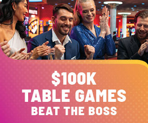$100K Table Games Beat The Boss