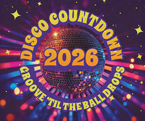 2026 Disco Countdown Groove Til The Ball Drops