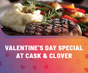 Valentine's Day Spacial at Cask & Clover