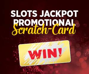 Win! Slots Jackpot Promotional Scratch-Card