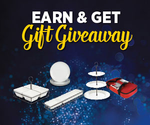 Earn and Get Gift Giveaway