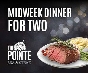 The Pointe - Midweek Dinner For Two